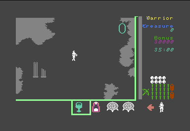 Gemstone Warrior screenshot 4 for Commodore 64